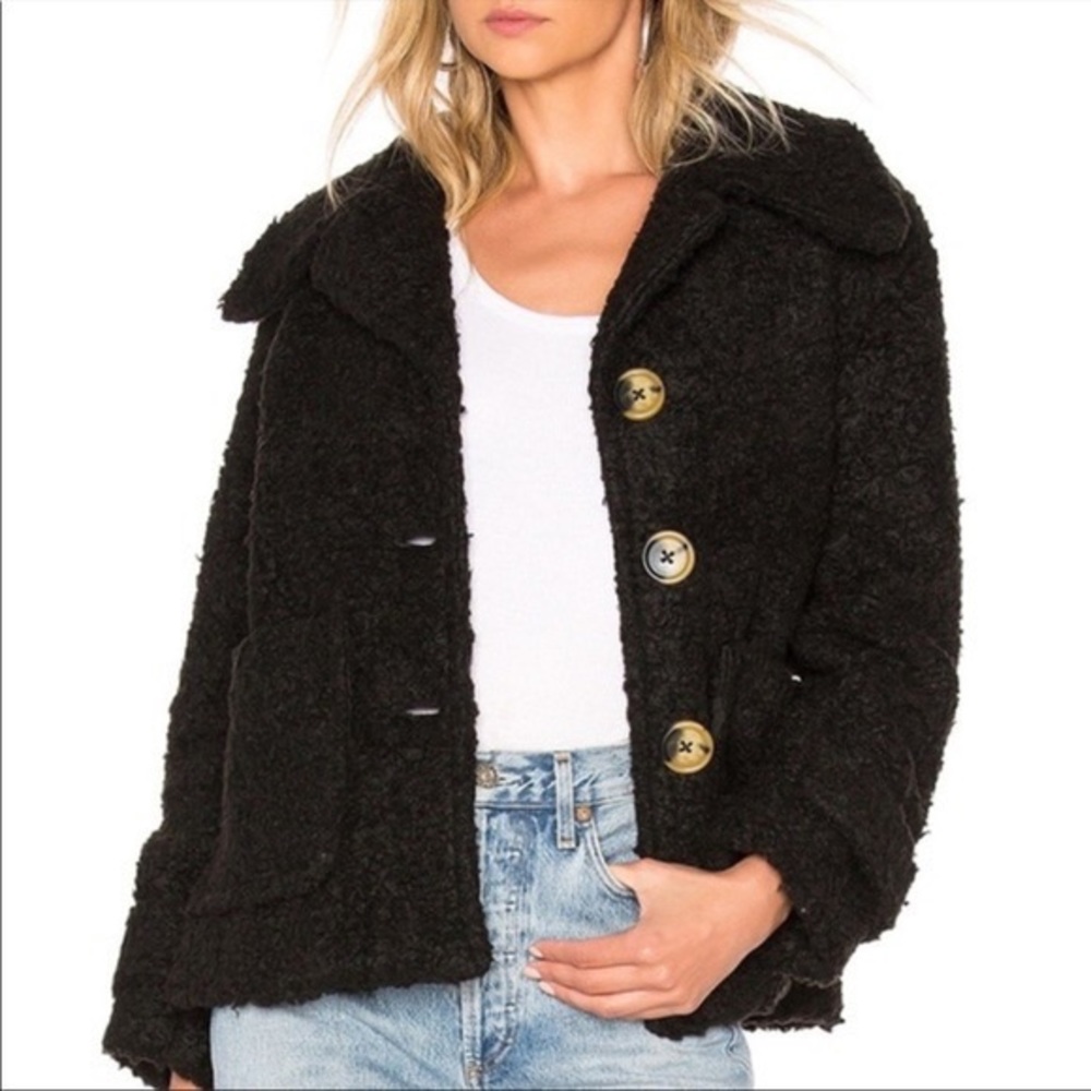 Free people so soft pea coat